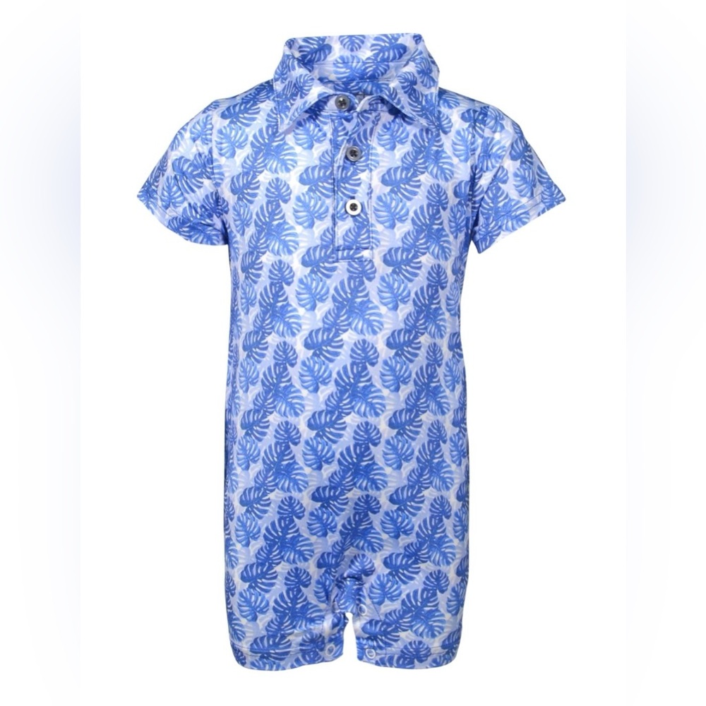 GARB | Kayden Infant Boys Onesie Polo Shirt with Golf Club Logo